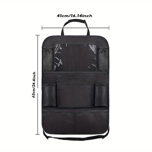 Car Seat Back Organizer for iPads Books Sundries Food and More