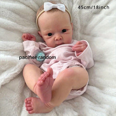 Realistic Reborn Baby Doll with Full Vinyl Body 18" Pink