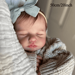 20 Inch Realistic Reborn Youngsters Doll with 3D Skin & Hand Rooted Hair