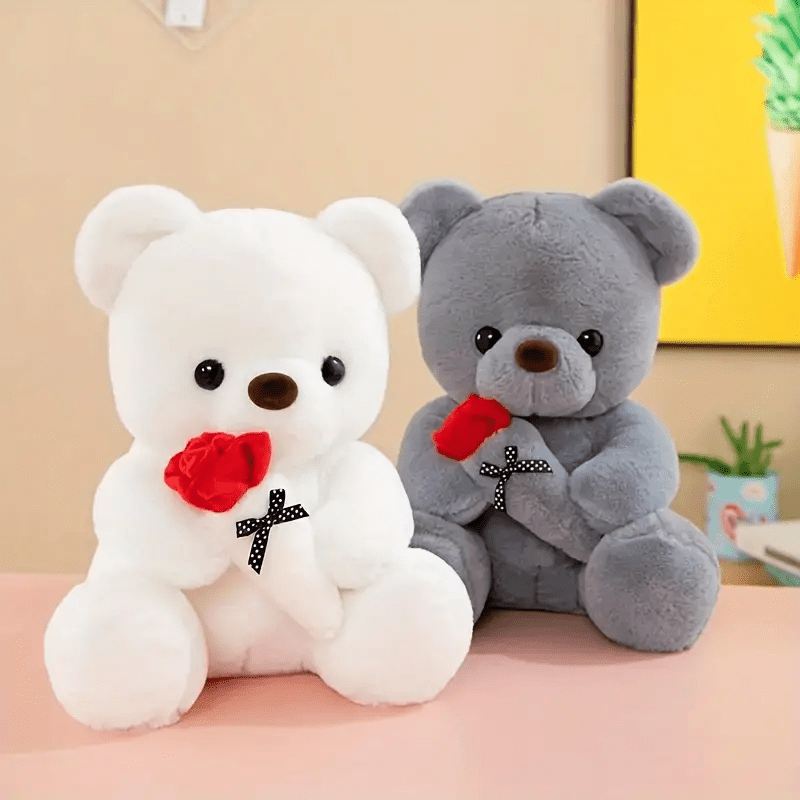 Cotton Rose Teddy Bear Plush Toy Soft Cuddly Stuffed Animal