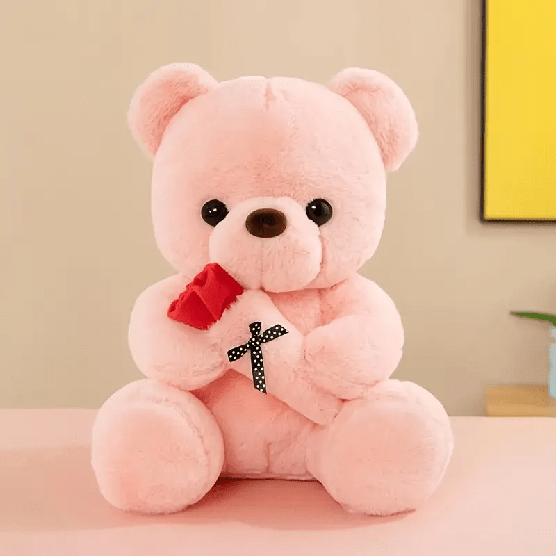 Cotton Rose Teddy Bear Plush Toy Soft Cuddly Stuffed Animal