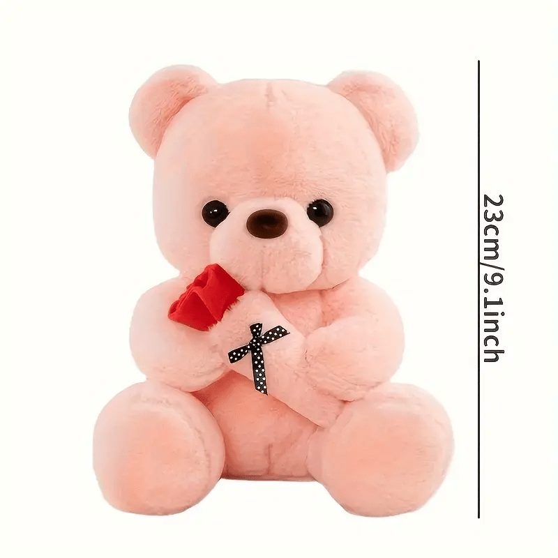 Cotton Rose Teddy Bear Plush Toy Soft Cuddly Stuffed Animal