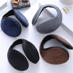 Fleece Ear Warmers Outdoor Running Cycling Head Earmuffs
