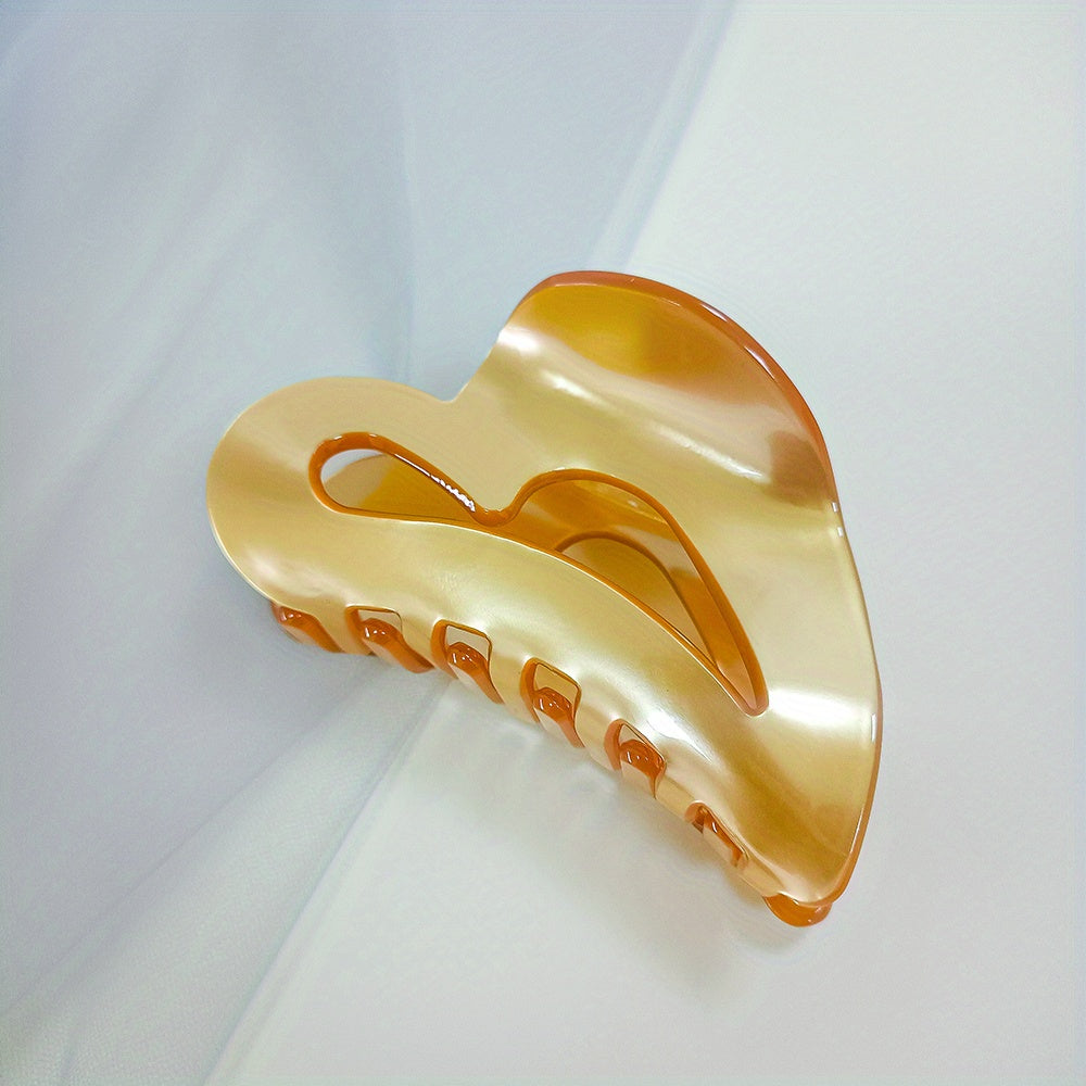 Heart Shaped Hair Claw Clip for Women Girls Hair