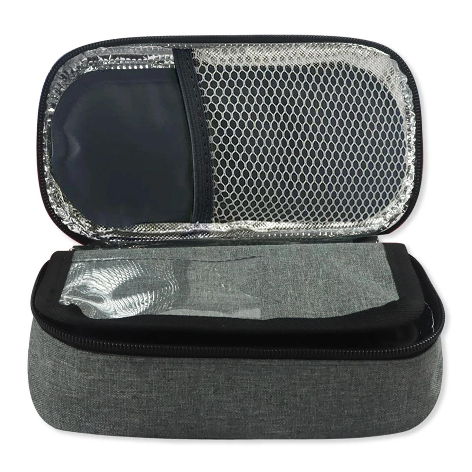 Portable Medical Cooler Bag with Needle Changing Window