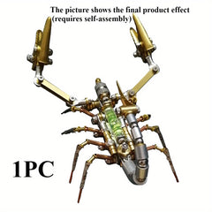 Mechanical Scorpion Metal Assembly Model Toy Gift
