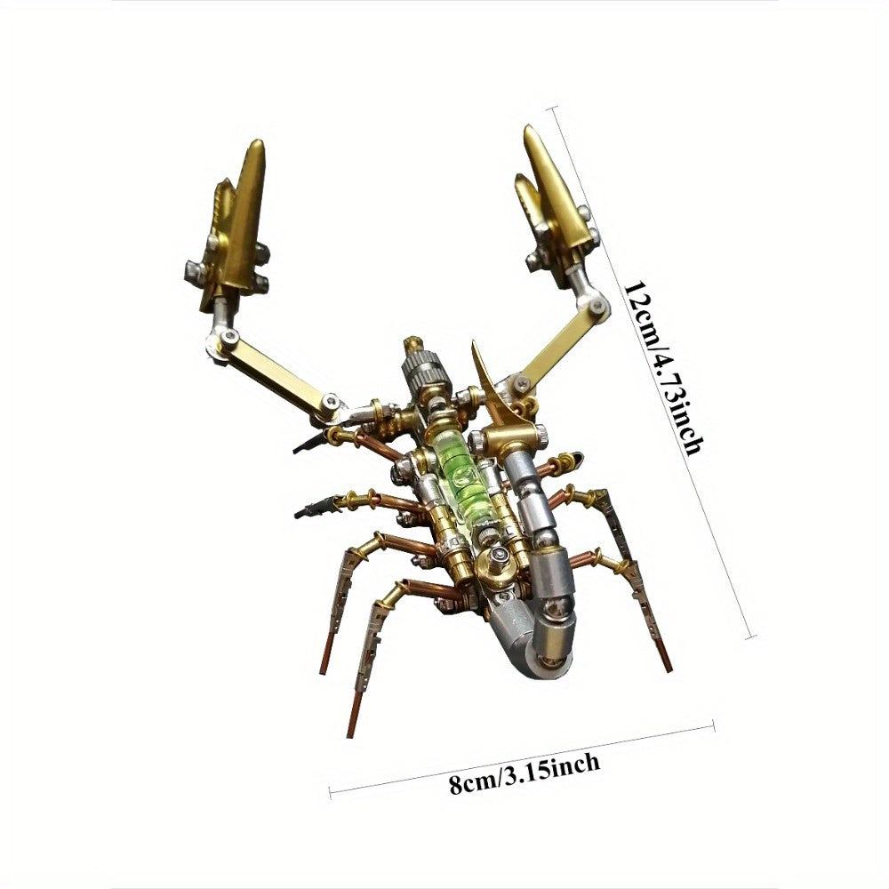 Mechanical Scorpion Metal Assembly Model Toy Gift