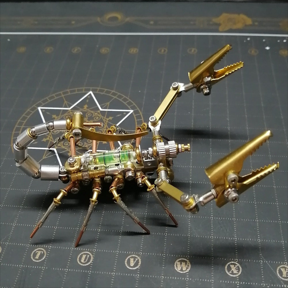 Mechanical Scorpion Metal Assembly Model Toy Gift