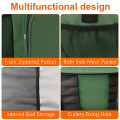 Insulated Lunch Bag Reusable Cooler Tote Leakproof Freezable Lunch Box