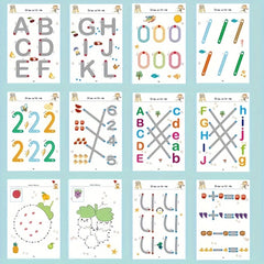 Educational Drawing Workbook with 4 Pens - Enhances Skills