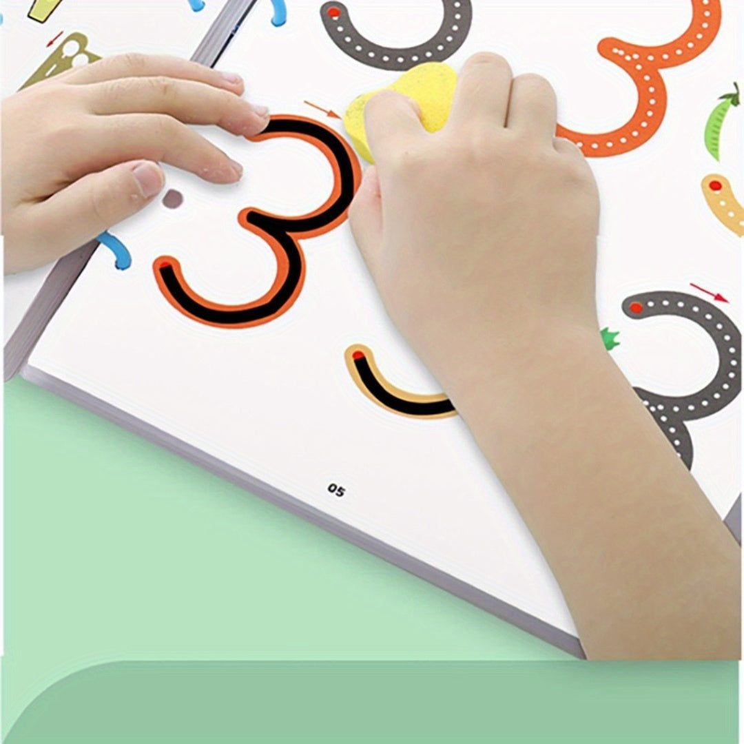 Educational Drawing Workbook with 4 Pens - Enhances Skills