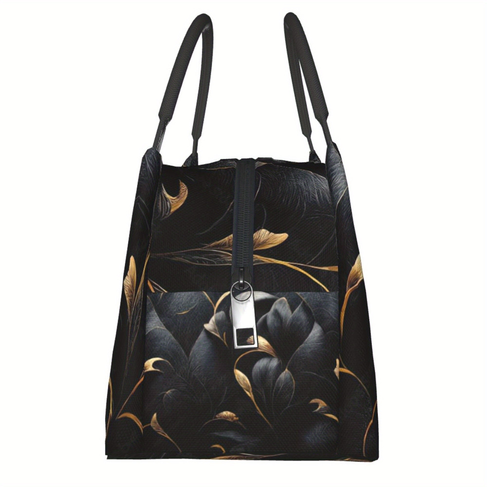 Water Resistant Insulated Lunch Bag Portable Cooler Tote for Camping Picnics