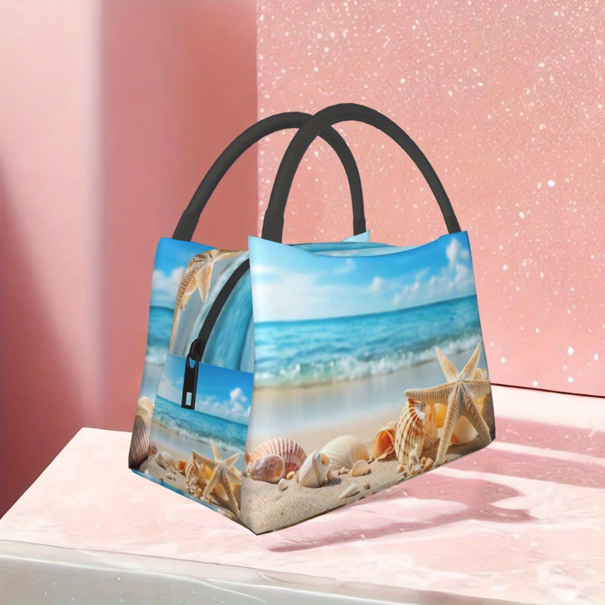 Portable Insulated Cooler Bag with Leakproof Lunch Tote for Camping Picnic