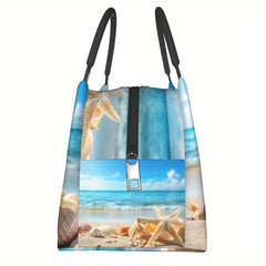 Portable Insulated Cooler Bag with Leakproof Lunch Tote for Camping Picnic