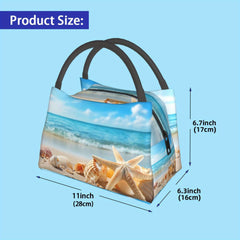 Portable Insulated Cooler Bag with Leakproof Lunch Tote for Camping Picnic