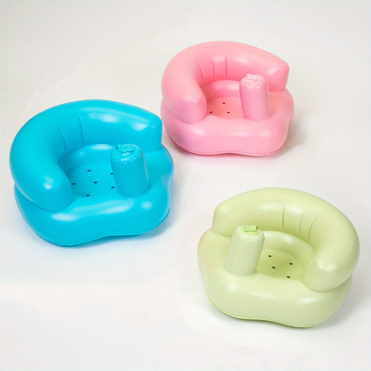Inflatable Kids's Seat Small Sofa Bath Tub Portable Learning Stool