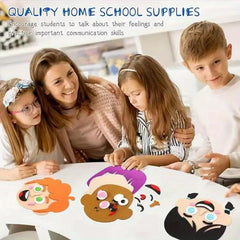 Asoway Sensory Emotional Learning Board Toy for Kids