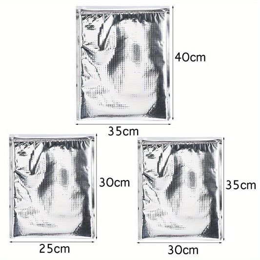Insulated Aluminum Foil Bags x 5