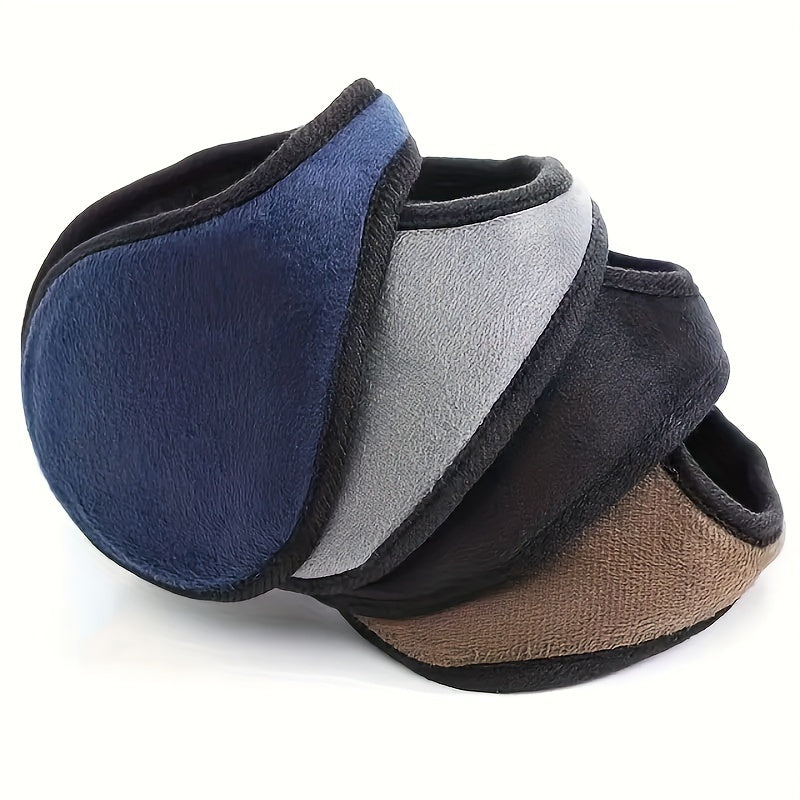 Winter Plush Earmuffs - Insulated Ear Warmers for Skiing