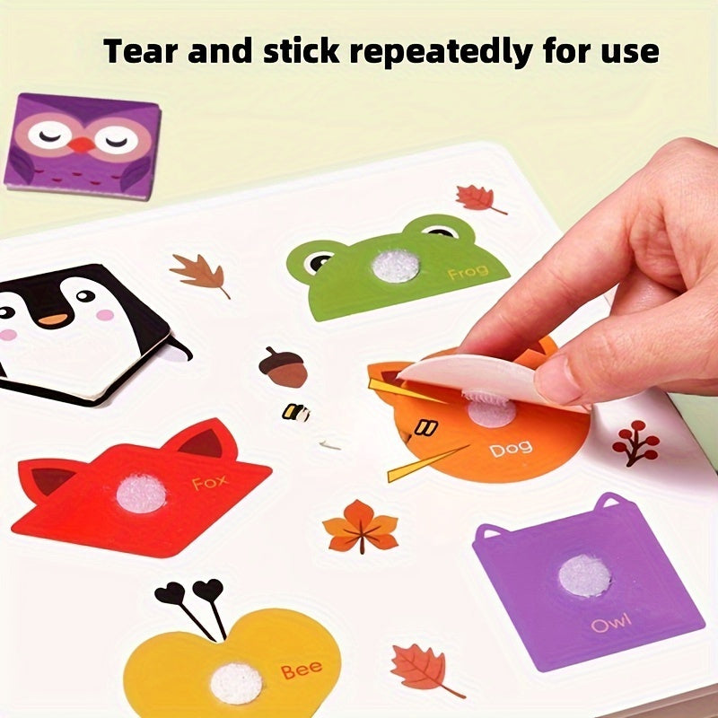 Family Activity Book: Educational Puzzle Toy for Kids