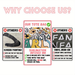 Chrysanthemum Floral Tote Bag in Orange