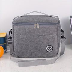 Large Insulated Lunch Bag with Shoulder Strap Waterproof