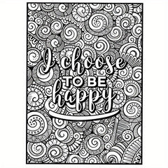 Deluxe Coloring Book: 22 Pages of Inspiration on Thick Paper