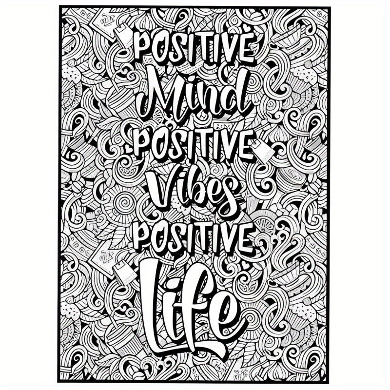 Deluxe Coloring Book: 22 Pages of Inspiration on Thick Paper