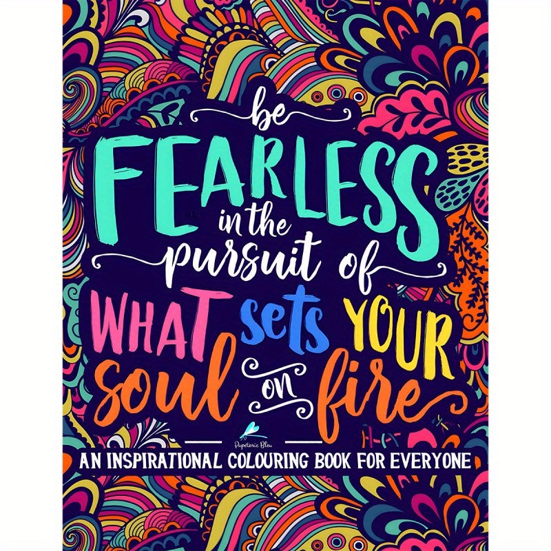 Deluxe Coloring Book: 22 Pages of Inspiration on Thick Paper