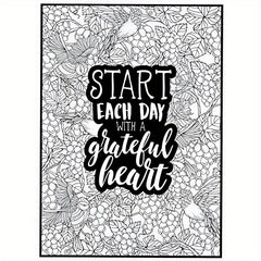 Deluxe Coloring Book: 22 Pages of Inspiration on Thick Paper