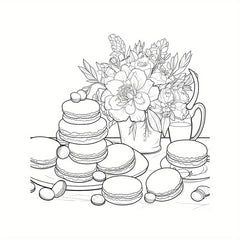 Deluxe Fruit Desserts Paint By Number Kit for Adults