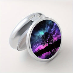 3 Compartment Pill Organizer Night Sky