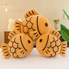 Soft Koi Fish Plush Toy - Adorable Cuddly Pillow for Home Decor