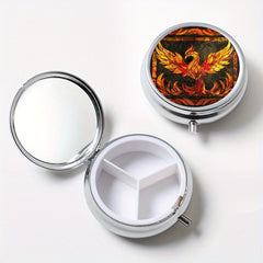 Phoenix Pill Organizer Compact & Portable Medicine Box for Travel