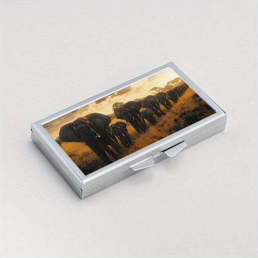 Compact 7 Compartment Pill Organizer Moisture Proof Box