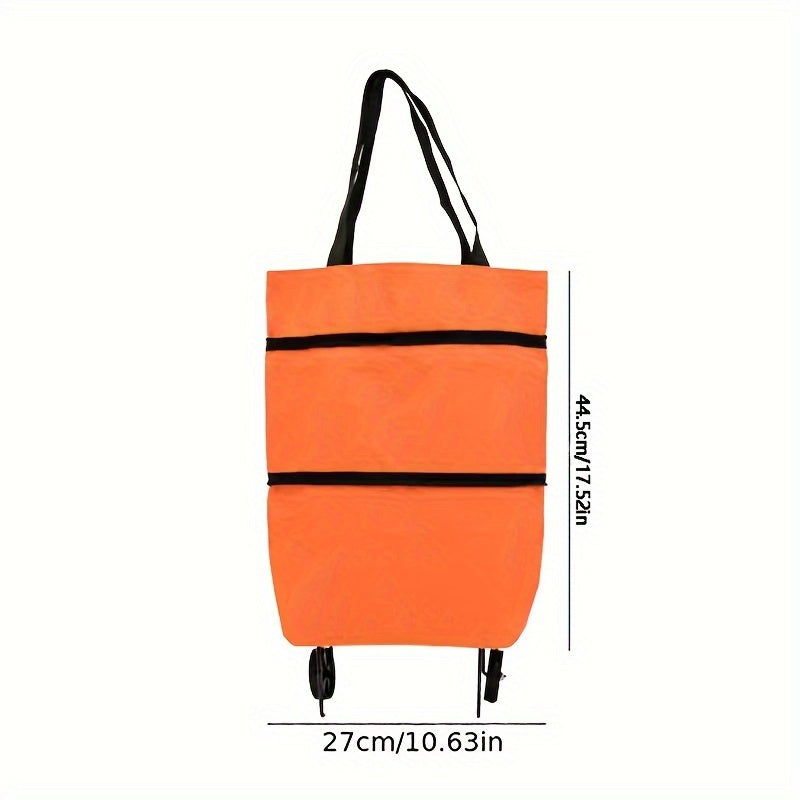 Grocery Cart Wheel Bag for Easy Shopping