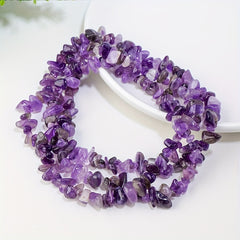 Natural Stone Amethyst Tiger Eye Beads 5-8mm DIY Jewelry