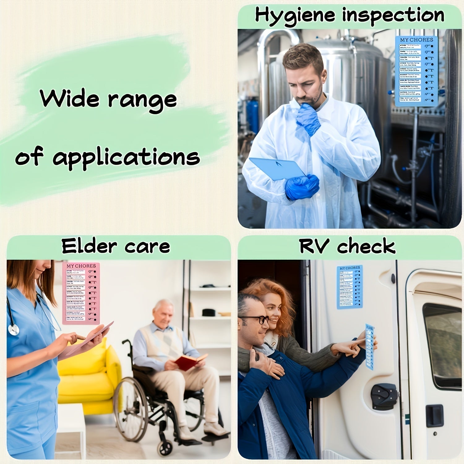 Checklist Boards Daily Schedule To Do List Board Plastic Chore Chart