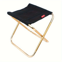 Portable Folding Stool Aluminum Foldable Stool For Outdoor Activities