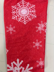 Snowflake Print High Rise Leggings
