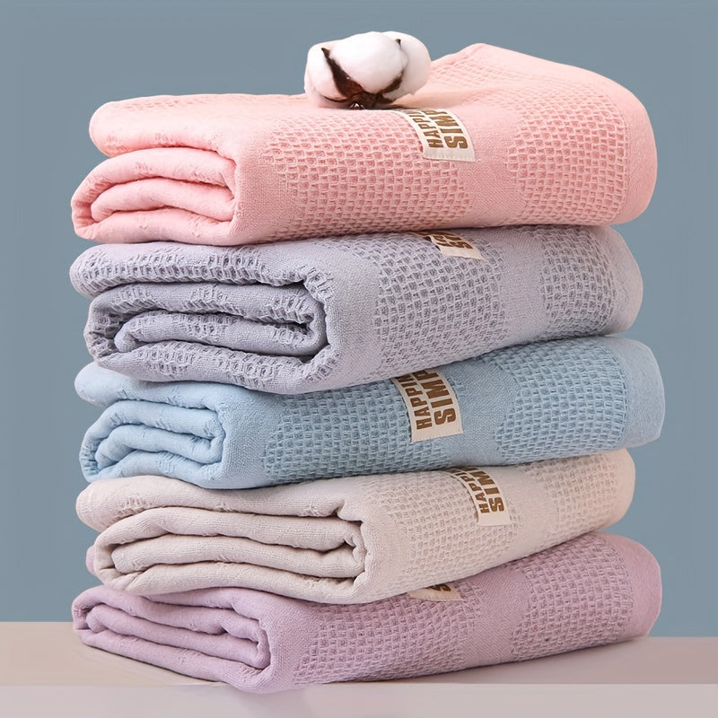 Soft Absorbent Bath Towel Lightweight 27.6x55i