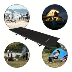 Outdoor Folding Bed Camping Bed Aluminum Alloy Single Bed