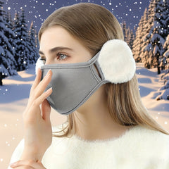 Winter Thermal Face Mask with Ear Muffs - Cold Weather Protection