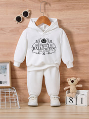Infant Baby Happy Halloween Sweatshirt Trousers Set