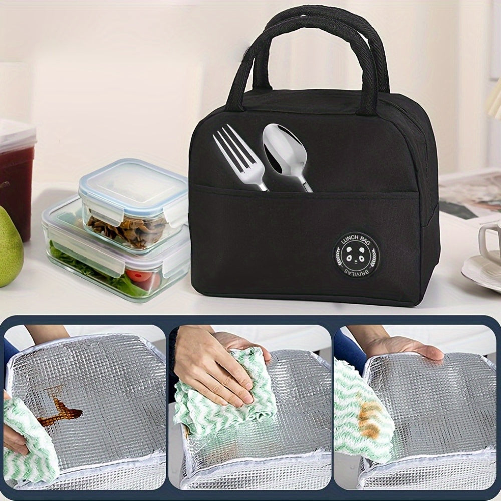 Insulated Lunch Bag Leakproof Tote Reusable Cooler for Work Travel Outdoor