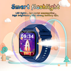 Smartwatch for Teens Game Watch with Educational Games Calculator Flashlight