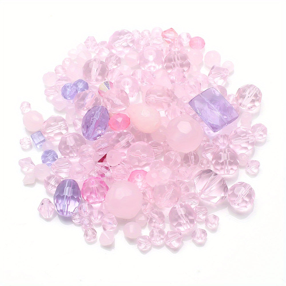 45g Crystal Glass Beads Set - DIY Jewelry Making Accessories