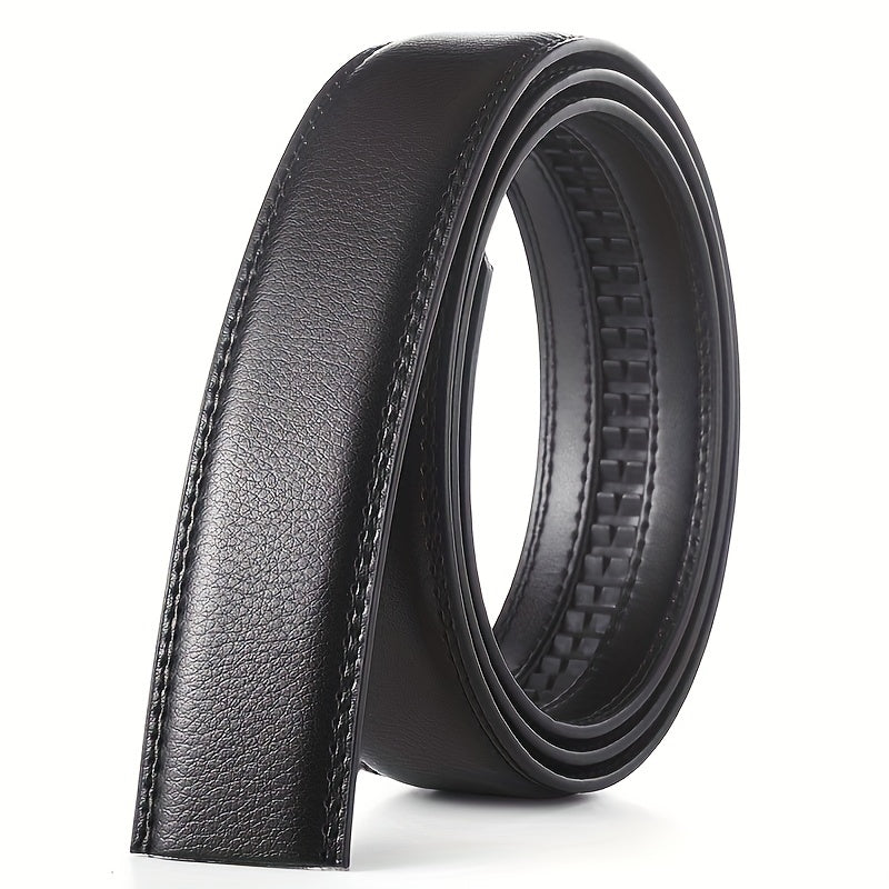 Men's Business Belt with Automatic Buckle