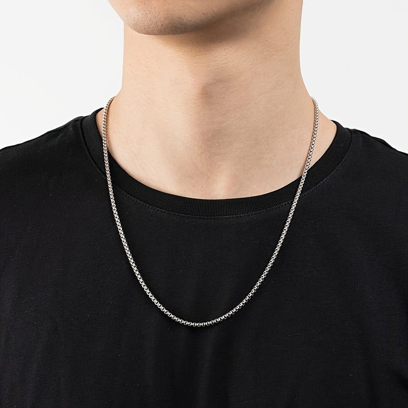 304 Stainless Steel Polished Chain Necklace for Men