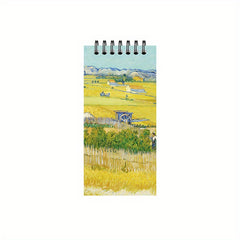 80sheets H5 Checkered Portable World Famous Painting Series Coil Book